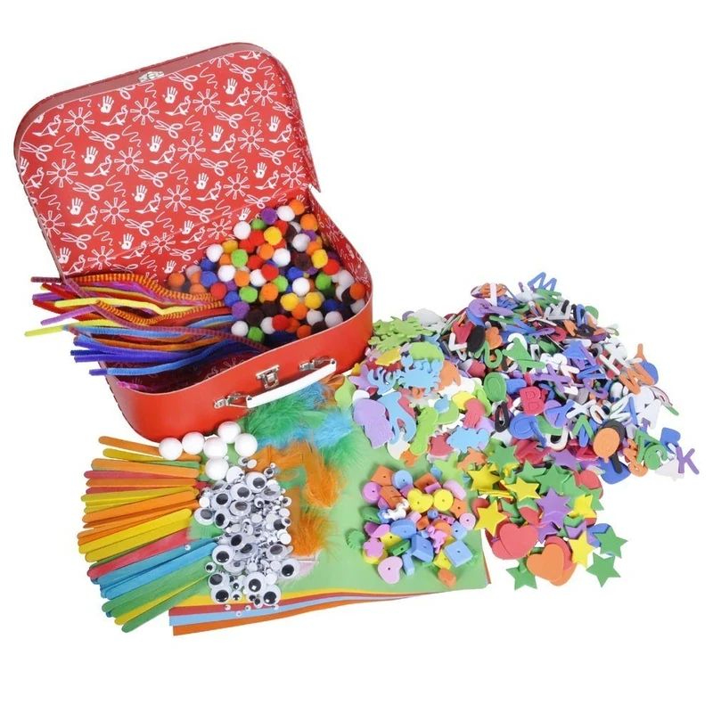 knoortoys Bastelkoffer - "Creative Case" 1500Tlg.