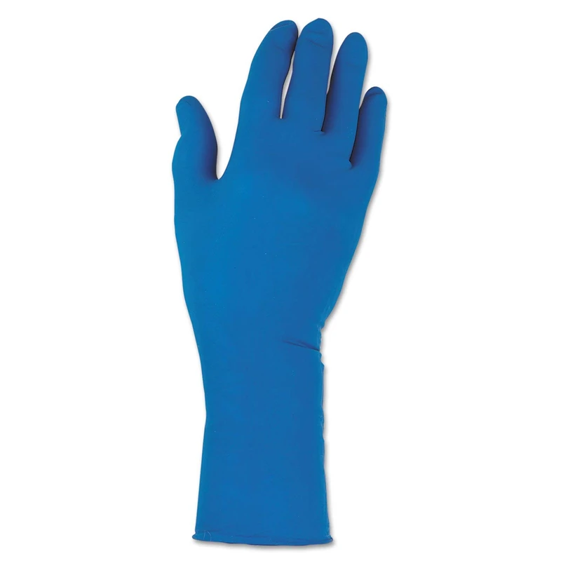 Kimberly Clark JACKSON SAFETY 49827 G29 Chemical Resistant Gloves 29.5 Cm either hand, XX Large, Blue (Pack of 500)