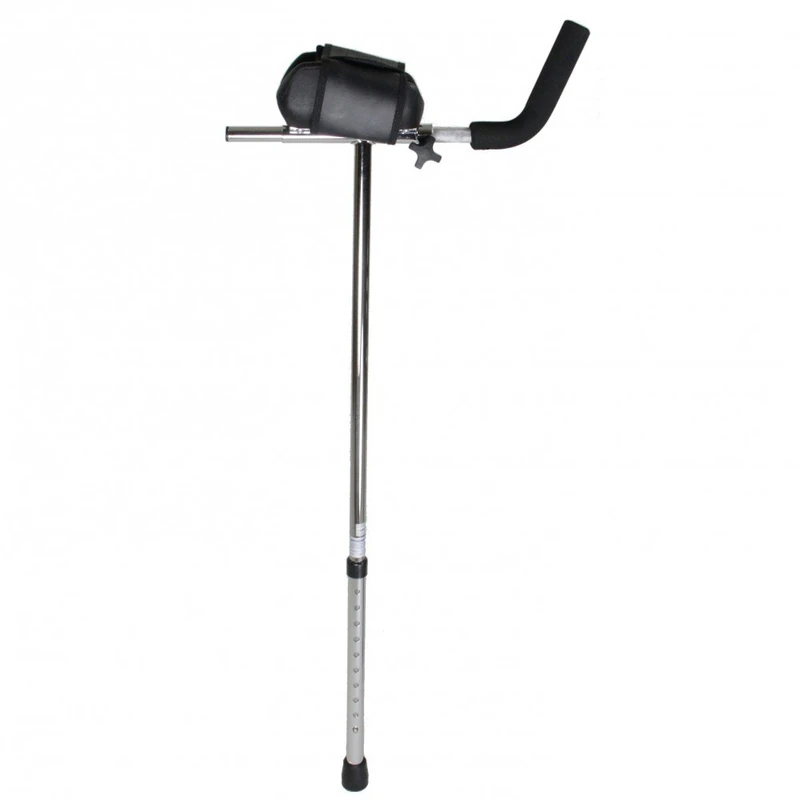 Ayudas Dinámicas Silver Forearm Support Walking Stick