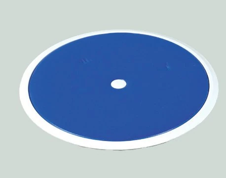 Rotating disc.