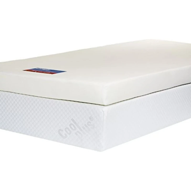 Southern Foam Memory Foam Mattress Topper with Cover, 4 Inch, UK Single