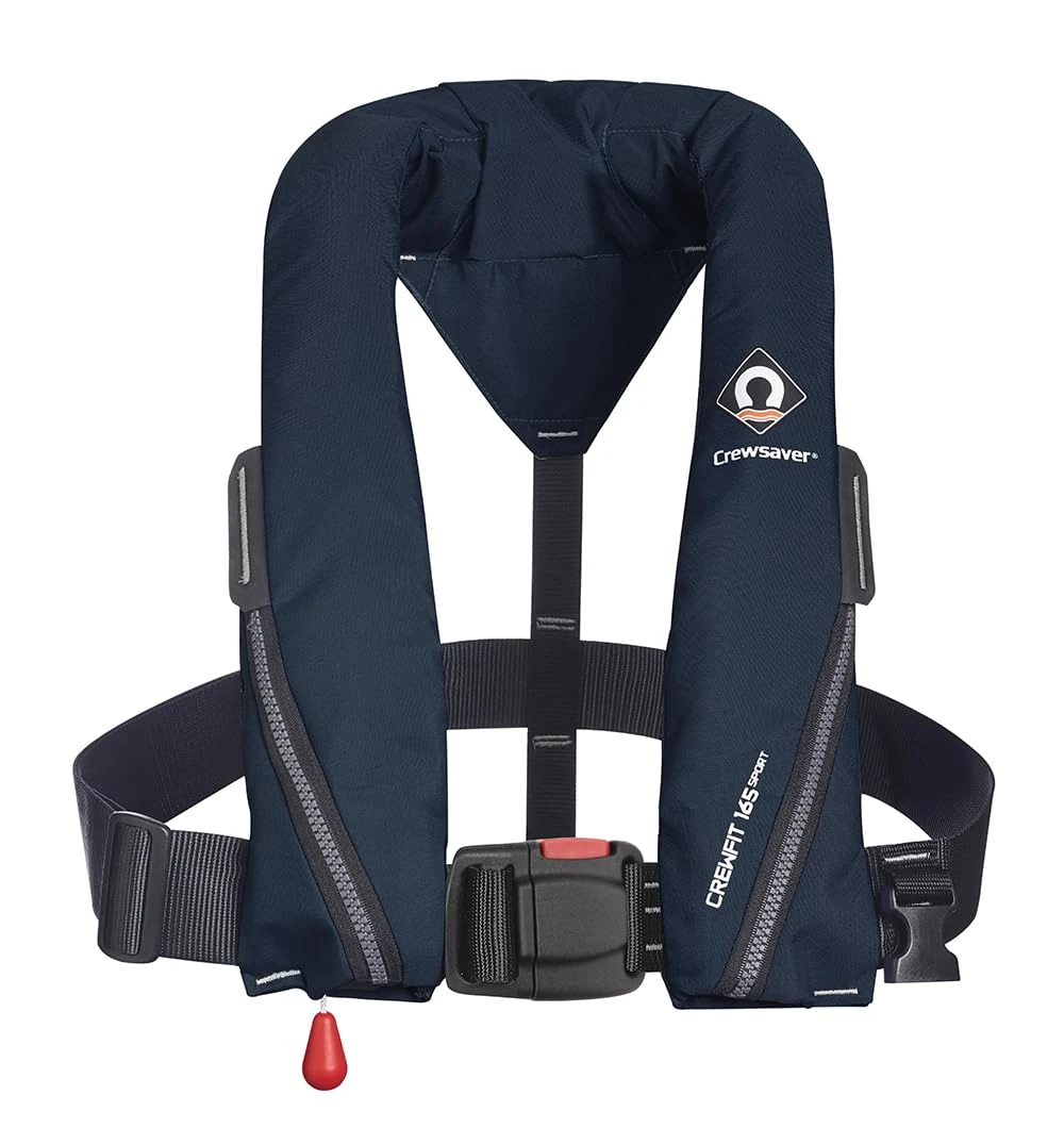 2025 UK Crewsaver Crewfit 165N Sport Auto (Non-Harness) Life Jacket - Navy Blue