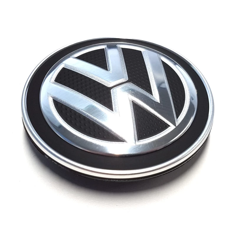 Volkswagen Universal Hub Cap Wheel Trim 5G0 Gloss Chrome Silver
