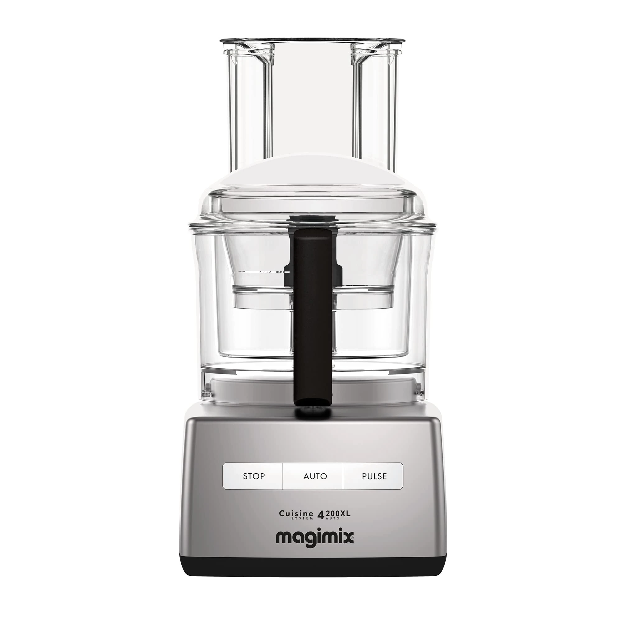 Magimix 4200XL Food Processor | 3L BPA-Free Bowl | Quiet & Powerful Motor | Multifunctional 6 in 1 Solution | Satin | 18471