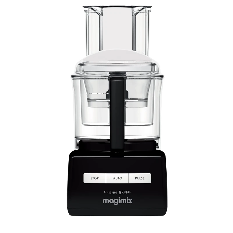 Magimix 5200XL Food Processor - Multifunctional 7 in 1 Food Preparation, 3.6L BPA-Free Bowl, Professional Quality Ultra-Sharp Blades, Quiet Energy Efficient 1100W Motor With 30 Year Guarantee - Black