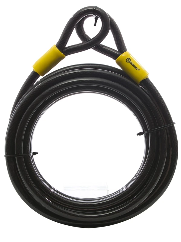 Auvray SC9000AUV15 Motorradschlösser, length: 32 CM-Diameter: 12 MM, Yellow