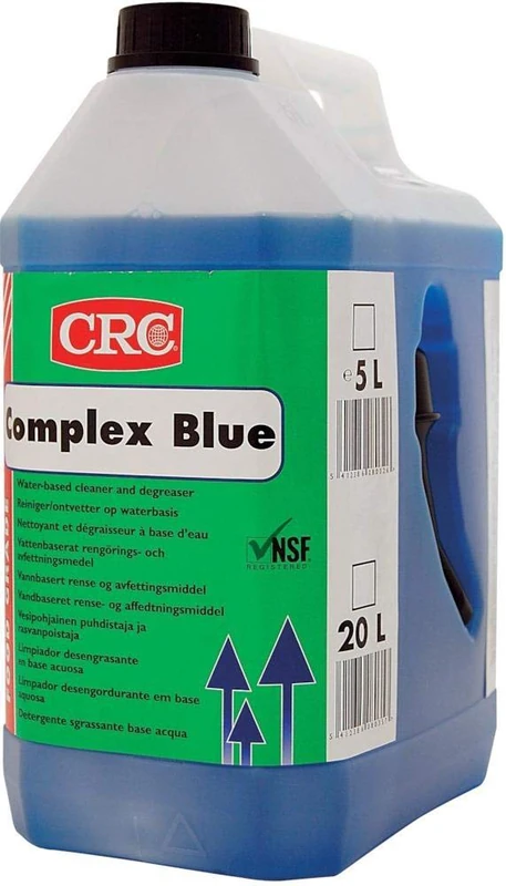 CRC – Cleaner/Degreaser Water Based Biodegradable is Authorized for use as Cleaning of Floors and Walls in Eco Packaging Processes Power and Equipment Complex Blue FPS 2 x 5 L