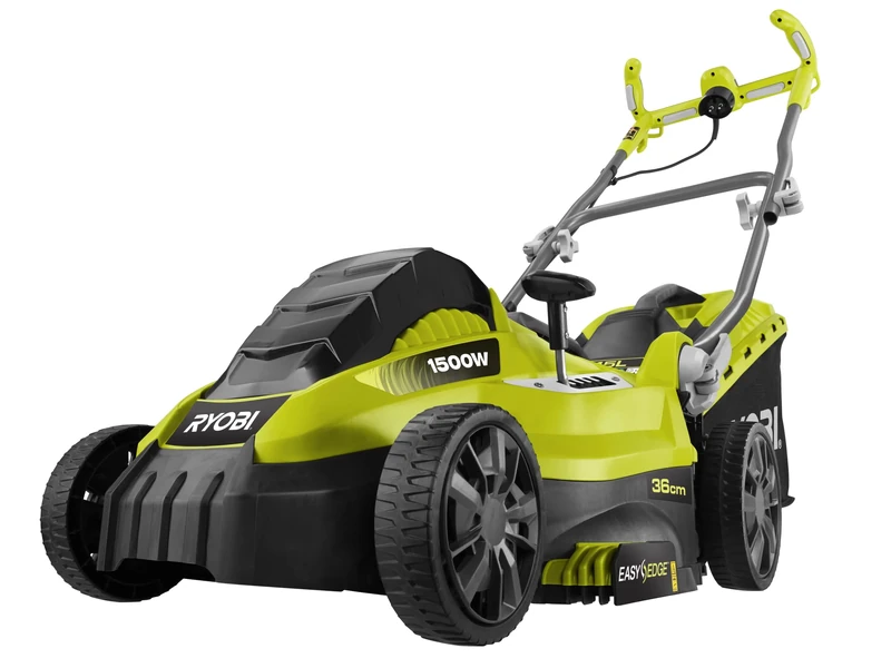 RYOBI RLM15E36H Electric Lawnmower 1500 W | 36 cm Cutting Width + Mulching Wedge