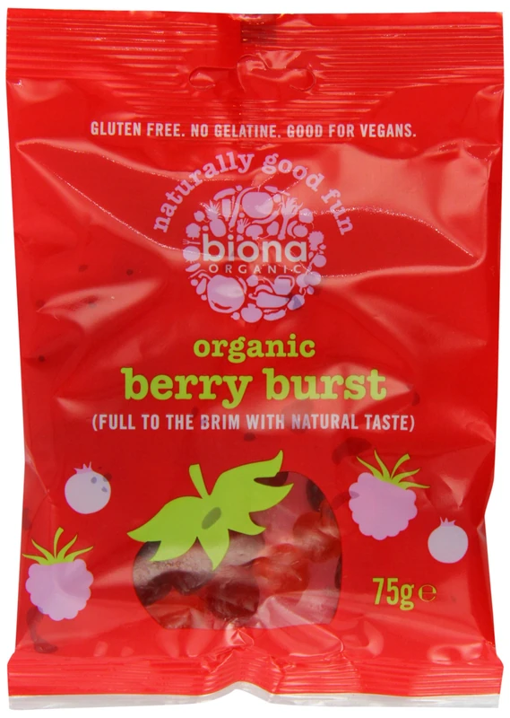 Biona Organic Fruit Burst 75 g (Pack of 5)