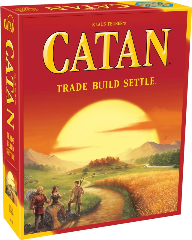 CATAN Old 5th Edition | Board Game | Ages 10+ | 3-4 Players | 60-90 Minutes Playing Time