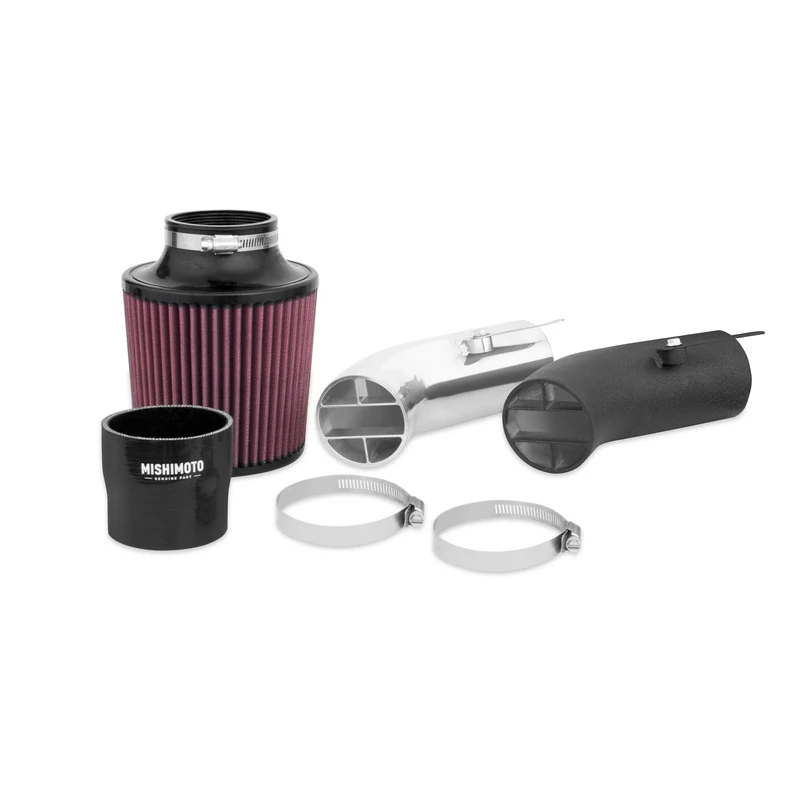 Mishimoto MMAI-STI-08RWBK Race Intake Compatible With Subaru WRX/STI 2008-2014 Wrinkle Black