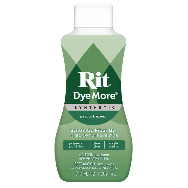 Rit Dye 155858 Synthetic 7oz-Peacock Green, Other, Multicoloured, 207 ml (Pack of 1) - Image 1