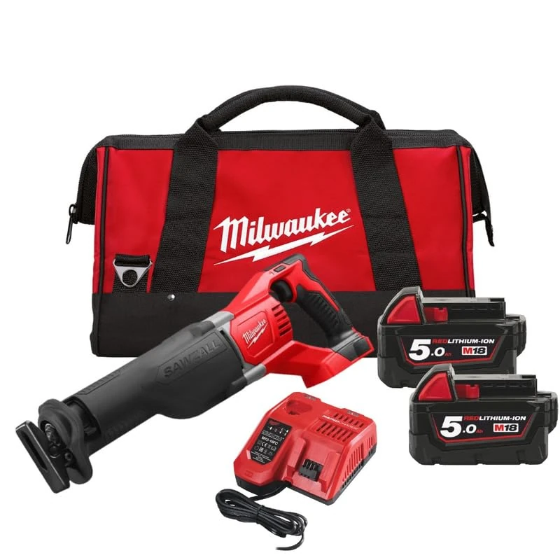 Milwaukee MILM18BSX4 M18BSX-402C Reciprocating Saw 18V 2 x 4.0Ah Li-Ion