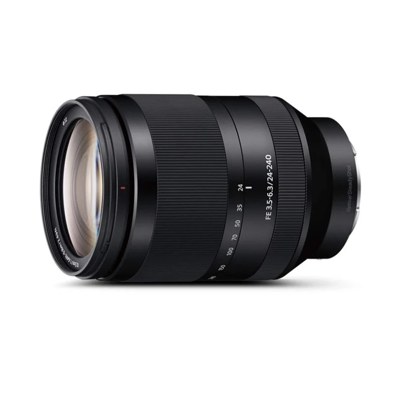 Sony FE 24-240mm f/3.5-6.3 OSS Full-Frame Wide-to-Telephoto Zoom Lens – Ideal for Travel, Landscape, and Portrait Photography