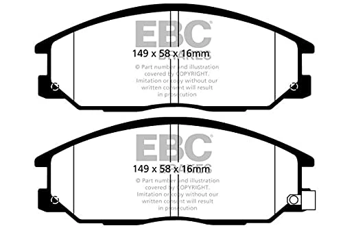 EBC Brakes DPX2049 Blackstuff Brake Pads