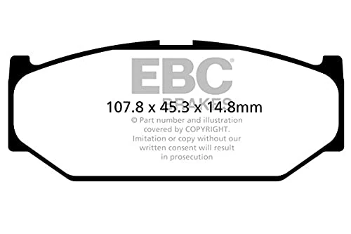 EBC Brakes DPX2104 Blackstuff Brake Pads