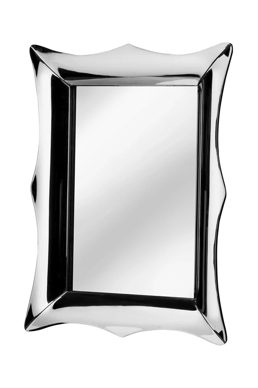 Premier Housewares Reflective Frame Wall Mirror, Silver