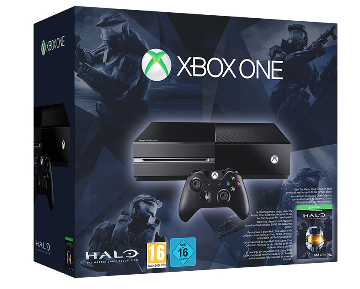 Xbox One Console with Halo: The Master Chief Collection