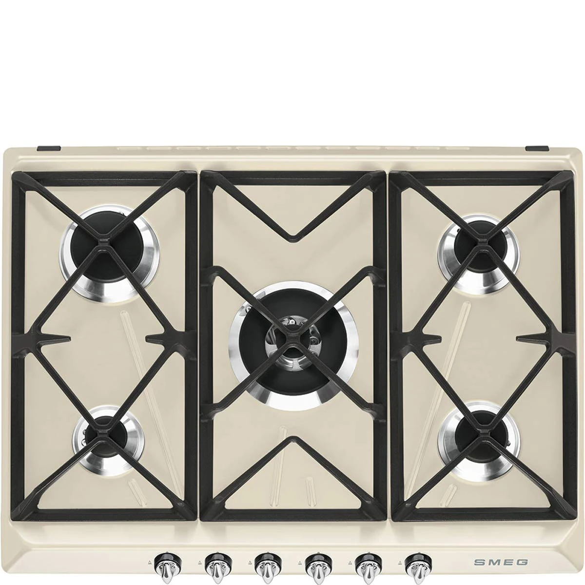 Smeg SR975PGH Gas Hob - Cream