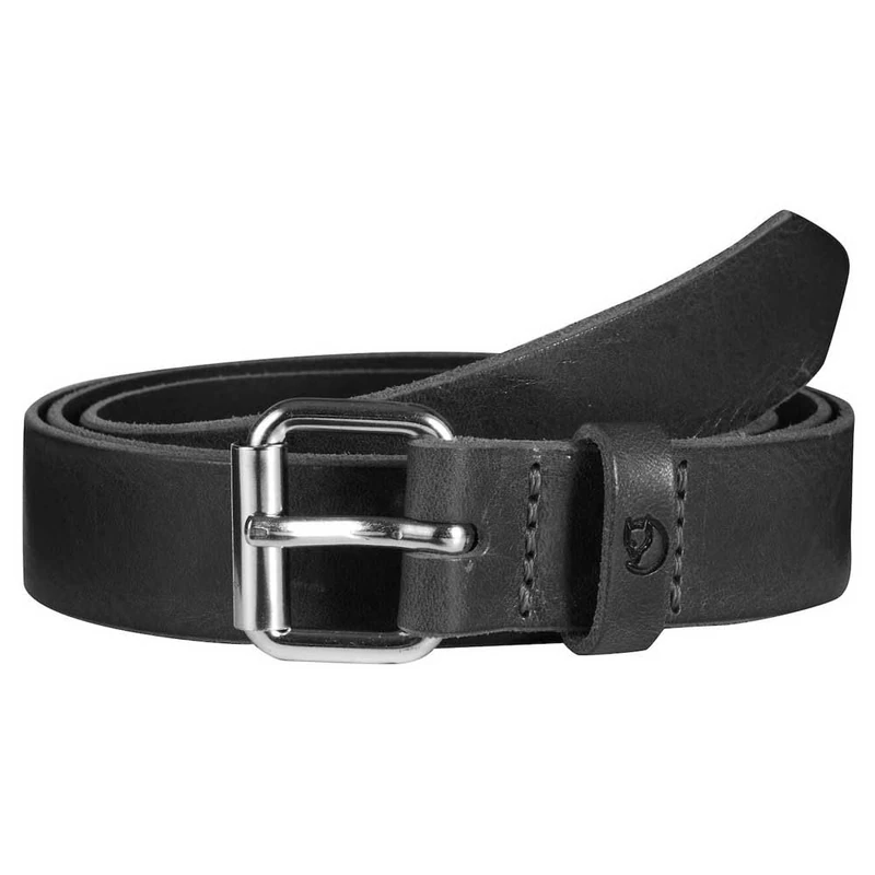 FJALLRAVEN 77280-550 Singi Belt 2.5 cm Belt Unisex Adult Black Size 75cm