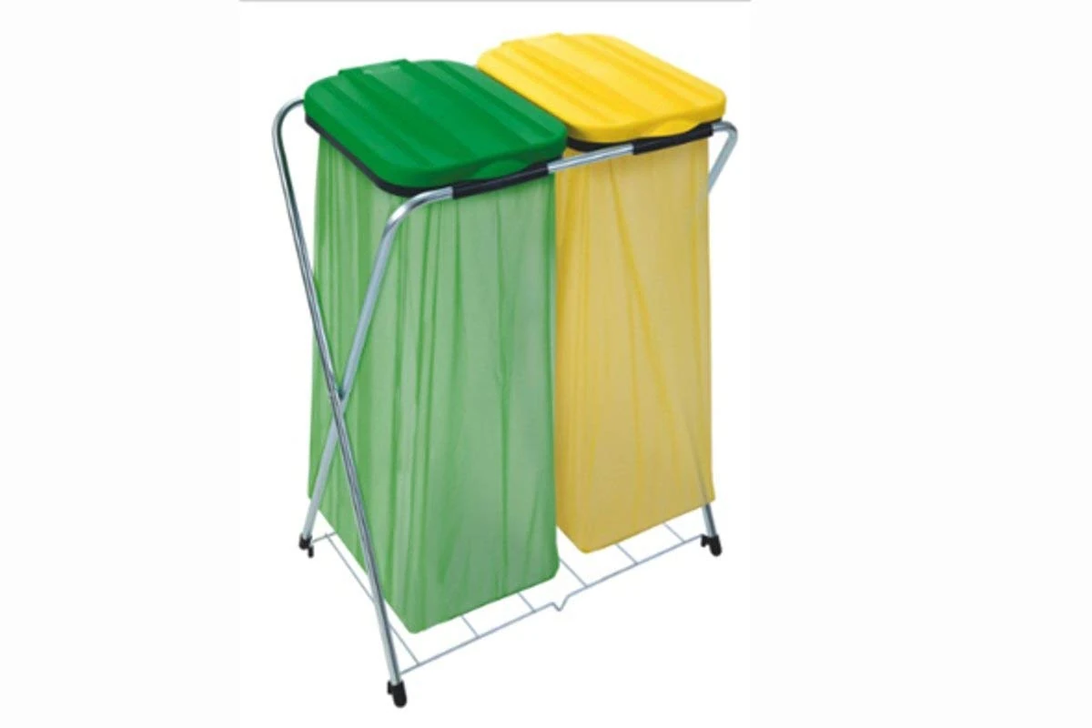 artex Package holder, Plastic Metal, Green/Yellow, Uno Taglia