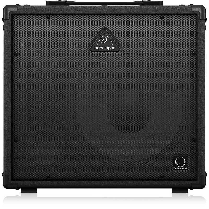 Behringer ULTRATONE KXD12 600 Watt 4 Channel PA System/Keyboard Amplifier with Original 12" Turbosound Speaker, Klark Teknik Multi-FX Processor and FBQ Feedback Detection