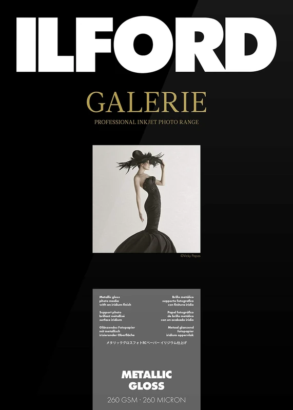 Ilford GALERIE Prestige Metallic Gloss Paper - 24 x 100ft Roll