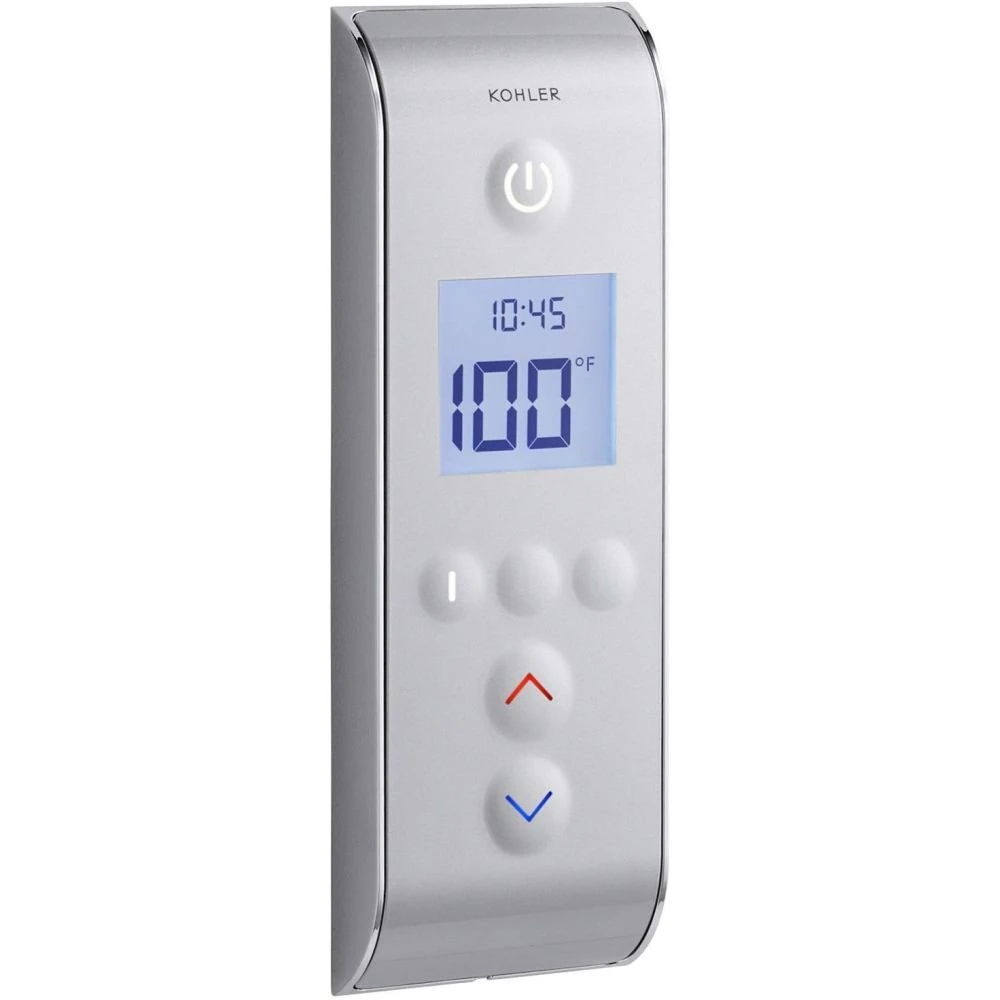 KOHLER K-558-1CP DTV Prompt Three-Outlet Digital Interface, Satin/Polished Chrome