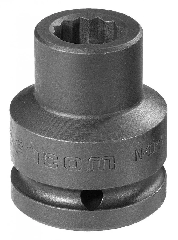FACOM 3/4 Inch Impact 12-Point Socket Spanner 35 mm, Pack of 1, NKD.35A