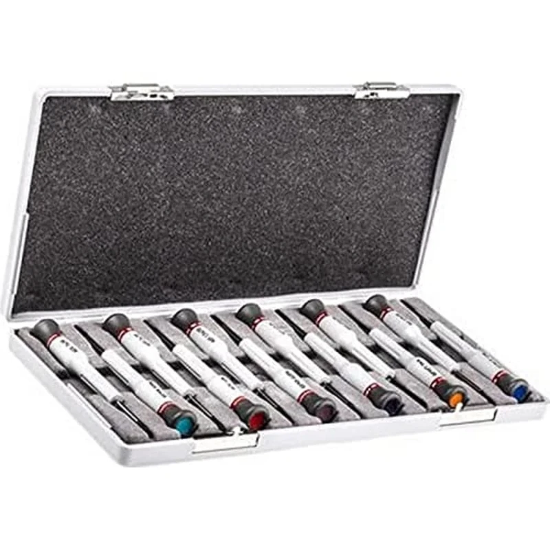 Facom MT.RS2 Micro-Tech Screwdriver Set 12-Piece Silver