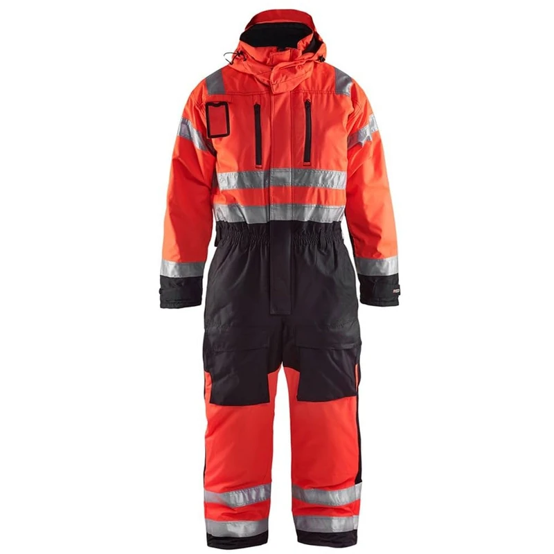 Blakläder 676319775599C56 Size C56 High Visibility Winter Overall - Red/Black