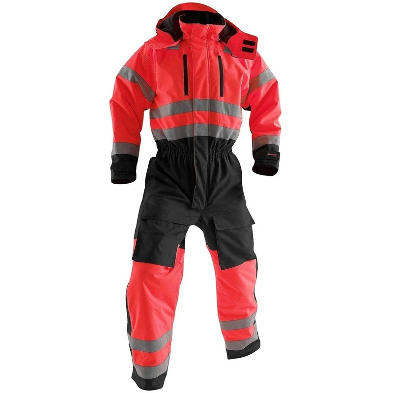 Blakläder 676319775599C60 Size C60 High Visibility Winter Overall - Red/Black