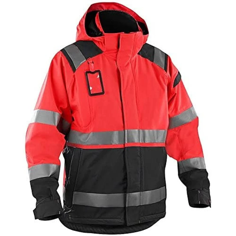 Blakläder 4987198755994XL Size 4X-Large High Visibility Jacket - Red/Black