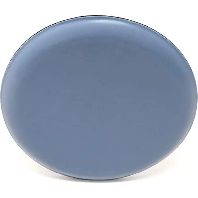 Adsamm® / 16 x PTFE glides | Ø 2,76'' (Ø 70 mm) | grey-blue | round | Premium quality self-adhesive furniture sliders by Adsamm®