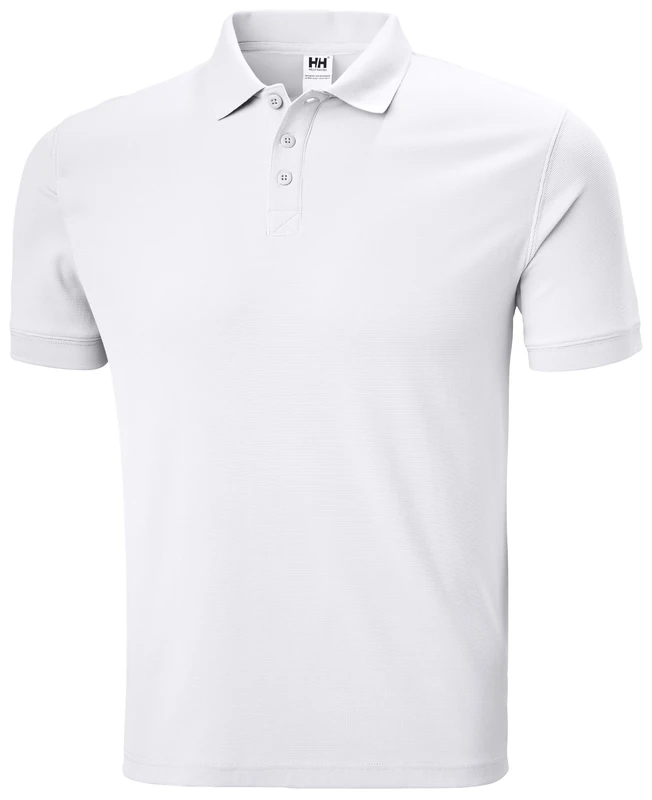 Helly Hansen Men's Riftline Polo, White, XL