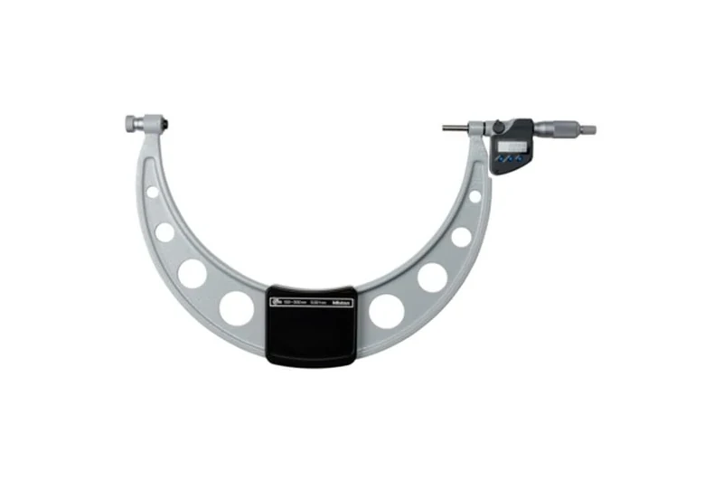 Mitutoyo 340-252-30 OMC-300MX Interchangeable Anvil Micrometer, IP65, 150 mm-300 mm, 0.001 mm