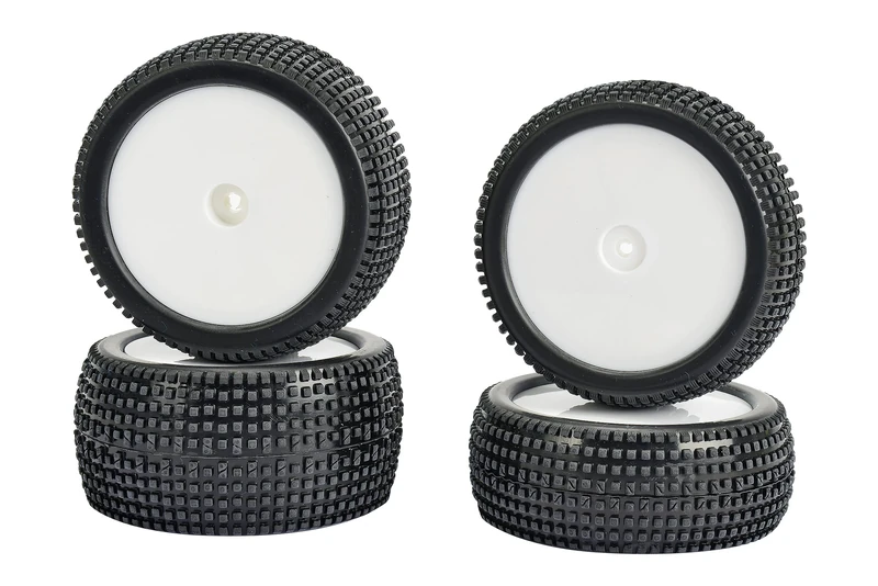 Carson 500900135 Super Grip 4WD Set of Tyres and 4 Accessories