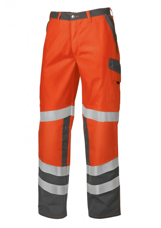 BP 1798-720-32 Bib & Brace, Stretch Braces With Clip Fastenings, 305,00 G/M², Reinforced Cotton, Black, Size 35/36L