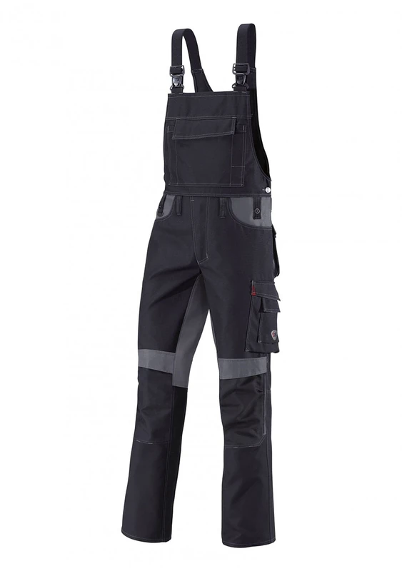 BP 2210-840-8553 Work Trousers, With Elasticated Back, 320,00 G/M², Warning Orange/Dark Grey, Size 47/48N