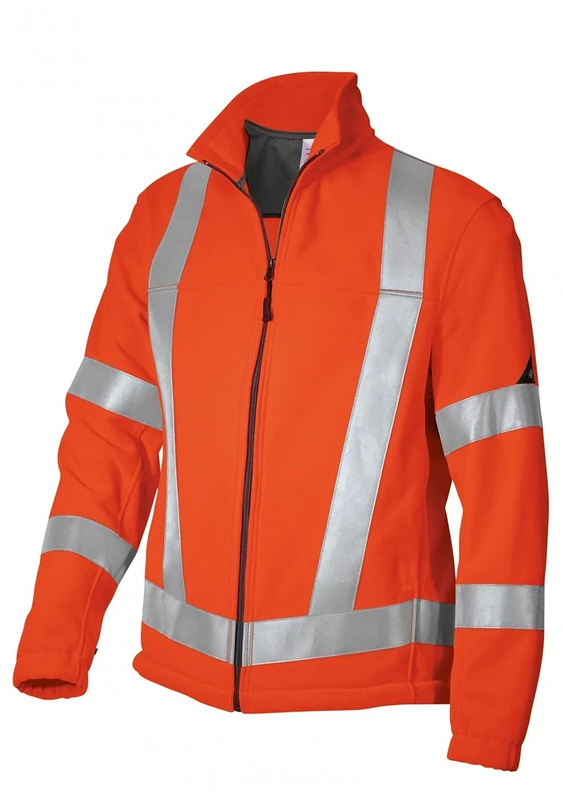 BP 1802-720-56 Bib & Brace, Stretch Braces With Clip Fastenings, 305,00 G/M², Reinforced Cotton, Anthracite/Night Blue, Size 34N