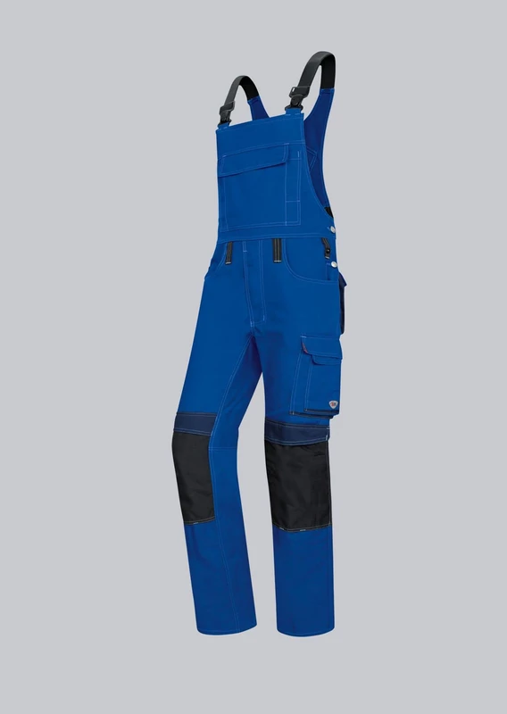 BP 1820-565-7332 Men'S Work Trousers, Higher Waist At The Back, 285,00 G/M², Fabric Blend With Stretch, Olive/Black, Size 31/32N