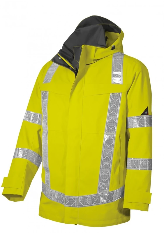 BP 1802-720-40 Bib & Brace, Stretch Braces With Clip Fastenings, 305,00 G/M², Reinforced Cotton, Sahara/Anthracite, Size 45/46N