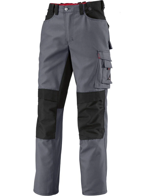 BP 1803-720-40 Work Trousers, With Double Waist Button And Elasticated Back, 305,00 G/M², Reinforced Cotton, Sahara/Anthracite, Size 39/40L