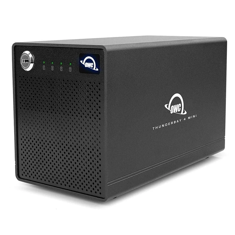 OWC ThunderBay 4 Mini - External Hard Drive Enclosure for 2.5" Drives - Thunderbolt 2