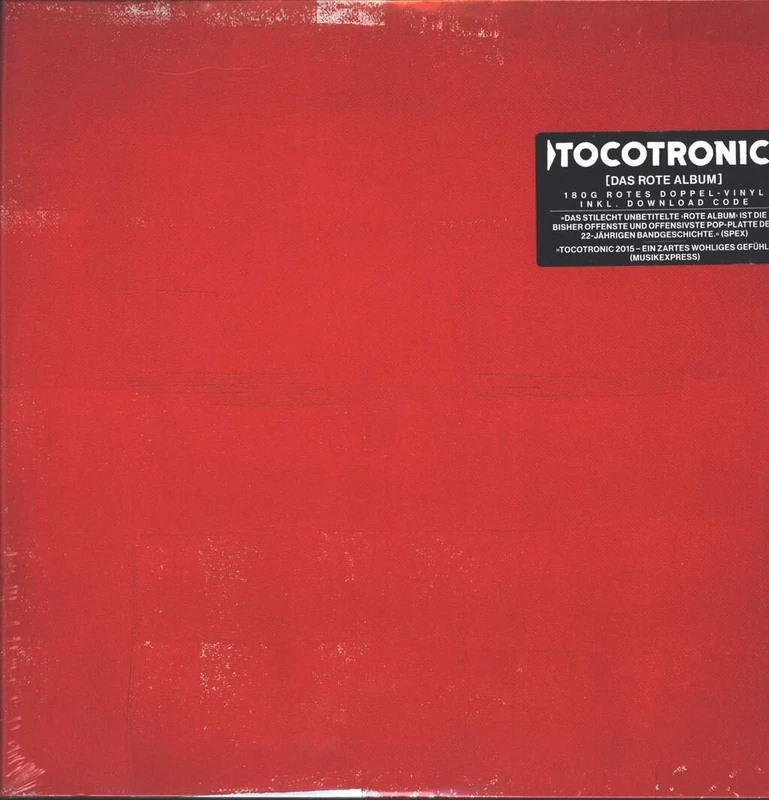 Tocotronic (Das rote Album) Inklusive MP3 Downloadcode [Vinyl LP] [VINYL]