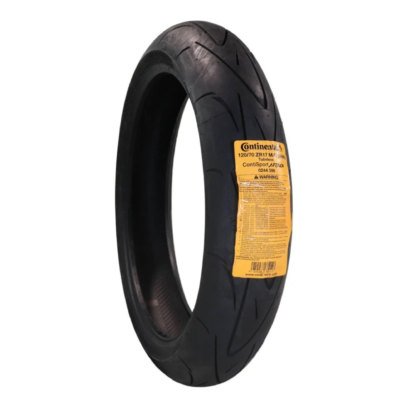CONTINENTAL RUBBER TYRES CONTISPORTATTACK 120/70ZR17M/C (58W) TL