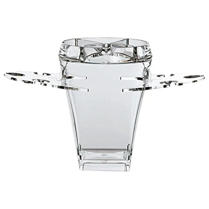 Marine Business Party Clear Acrylic Bottle Holder 21cm - Image 1