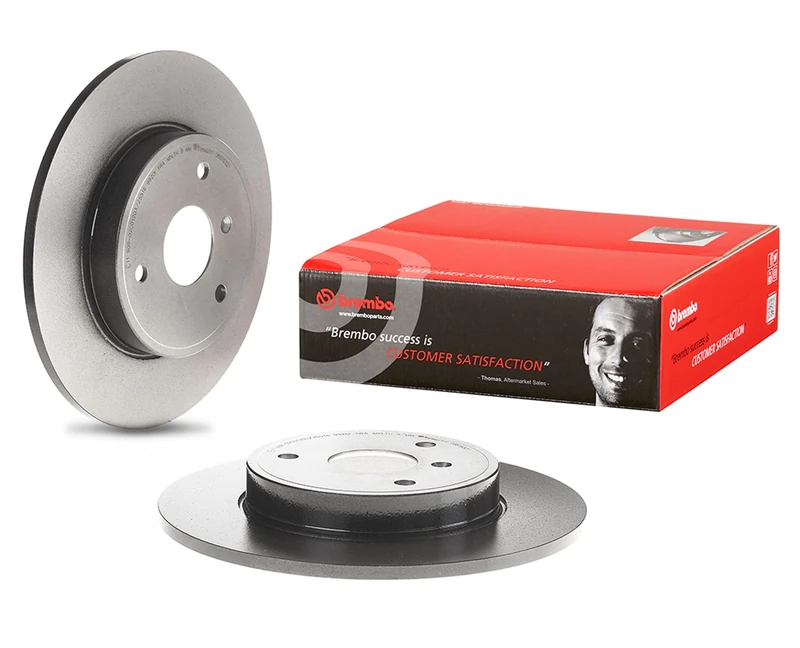 Brembo 08.8163.21 Front UV Coated Brake Disc, Set of 2