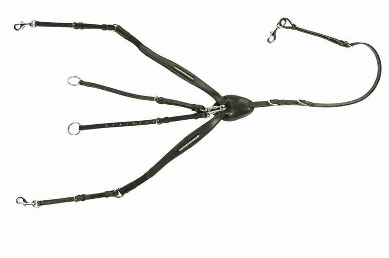 HKM Stella Breastplate Black Pony