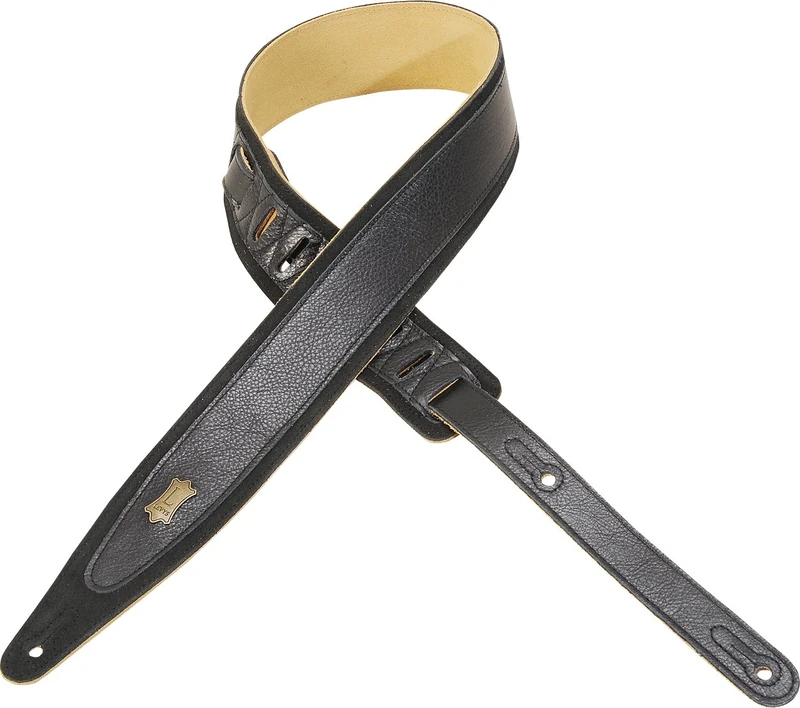 Levy's Leathers MS317CO-BLK Designer Guitar Strap